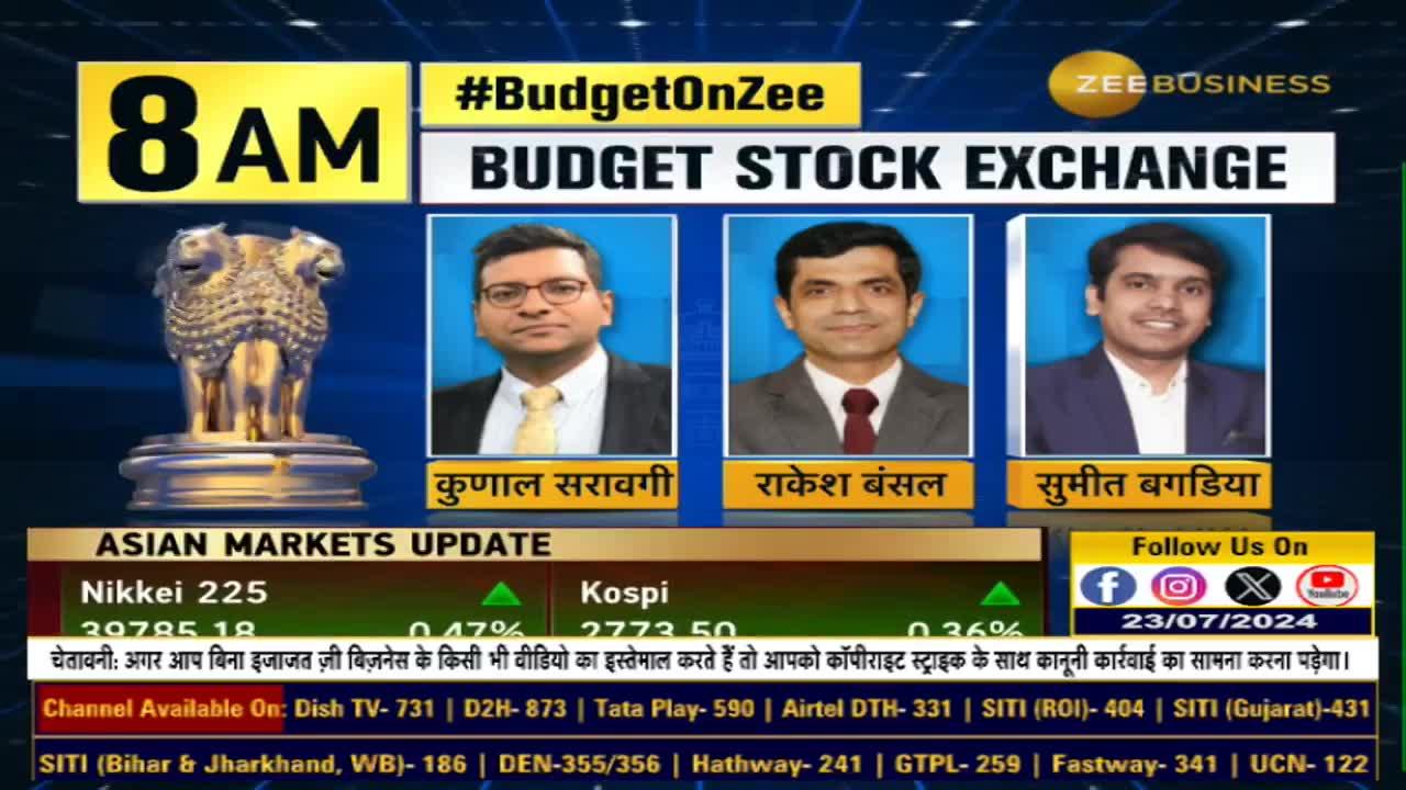 What's special on Zee Business on budget? 