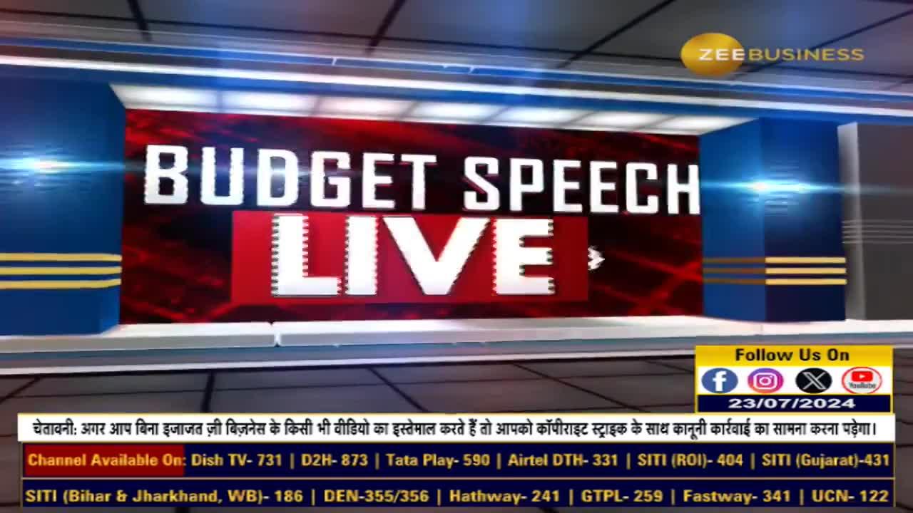 Finance Minister Nirmala Sitharaman's budget speech begins, India's economy is in much better shape than the world