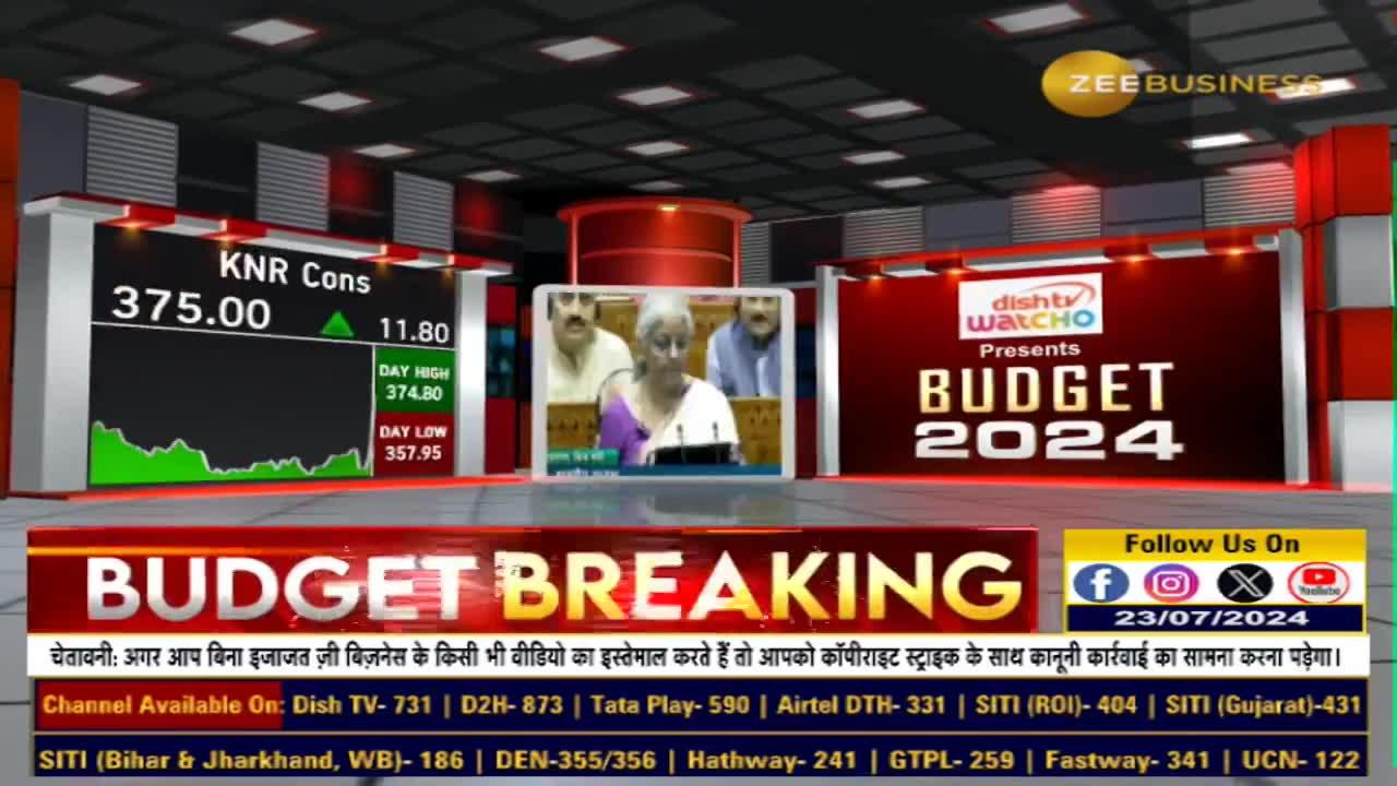 Budget 2024: 3 Cr new houses announced under PM Awas Yojana in the budget, loans up to ₹ 100 Cr will be available from MSME Guarantee Scheme. 