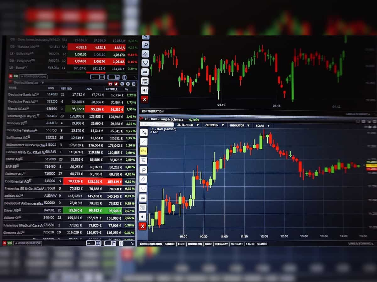 FIRST TRADE: Indices slip; Sensex down over 50 pts, Nifty below 24,500, ITC up over 2%, Bajaj Finance down over 1%