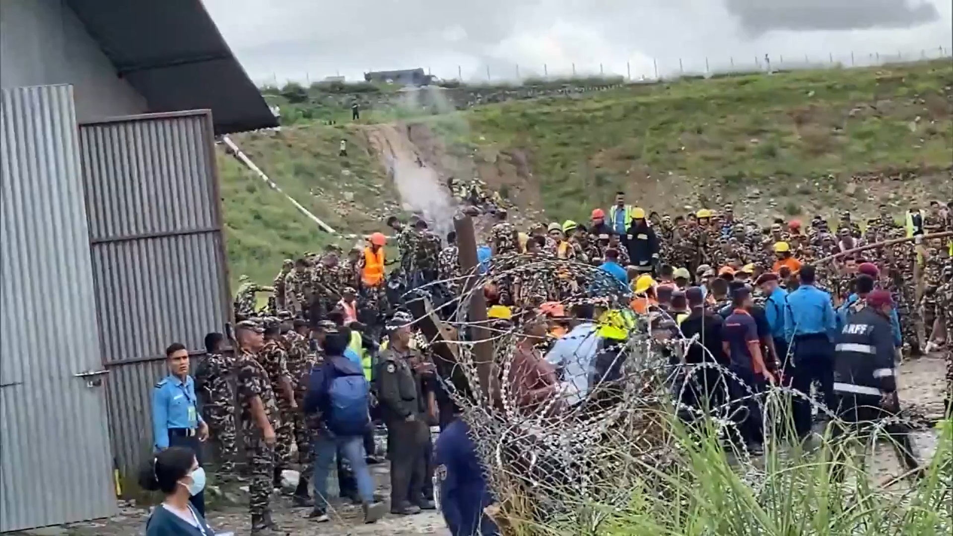 Nepal Plane Crash: Aircraft crashes during takeoff at Tribhuvan International Airport in Kathmandu | Zee Business