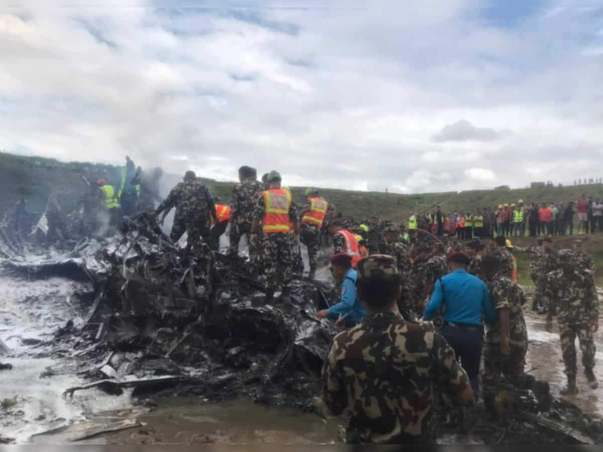 Nepal plane crash: Saurya Airlines plane with 19 people onboard crashes during takeoff in Kathmandu