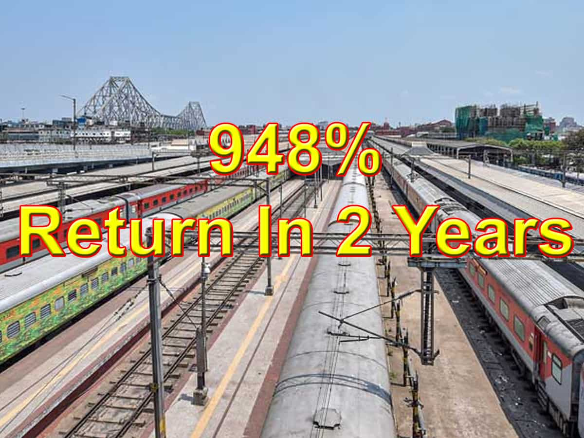 948% return in 2 years: This railway stock to be in focus when market opens - Here's why