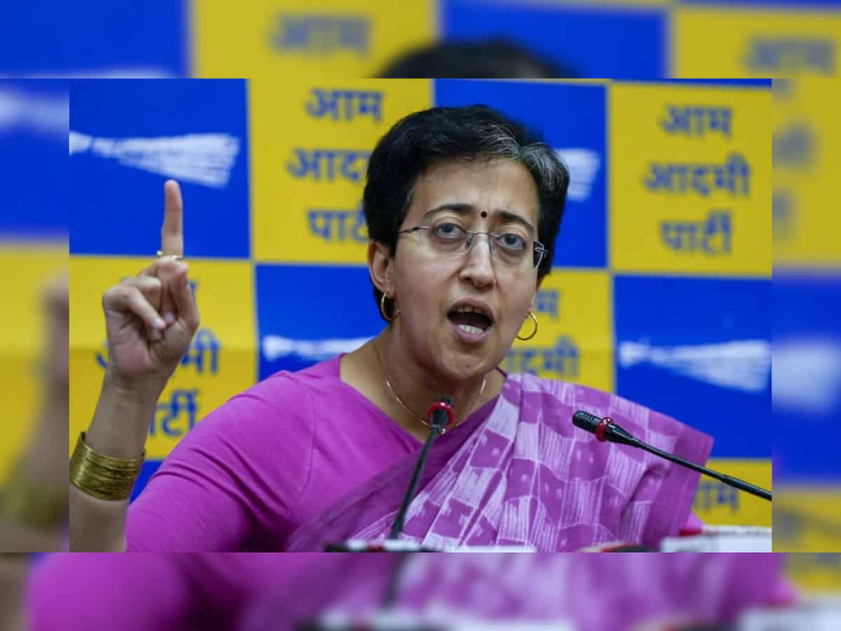 Minister Atishi Marlena orders probe into blue water supply in Peeragarhi