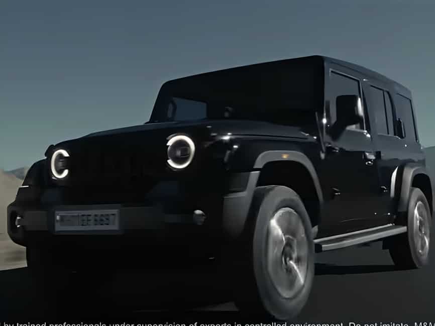 Mahindra unveils teaser for new SUV, The Thar ROXX; launch date revealed