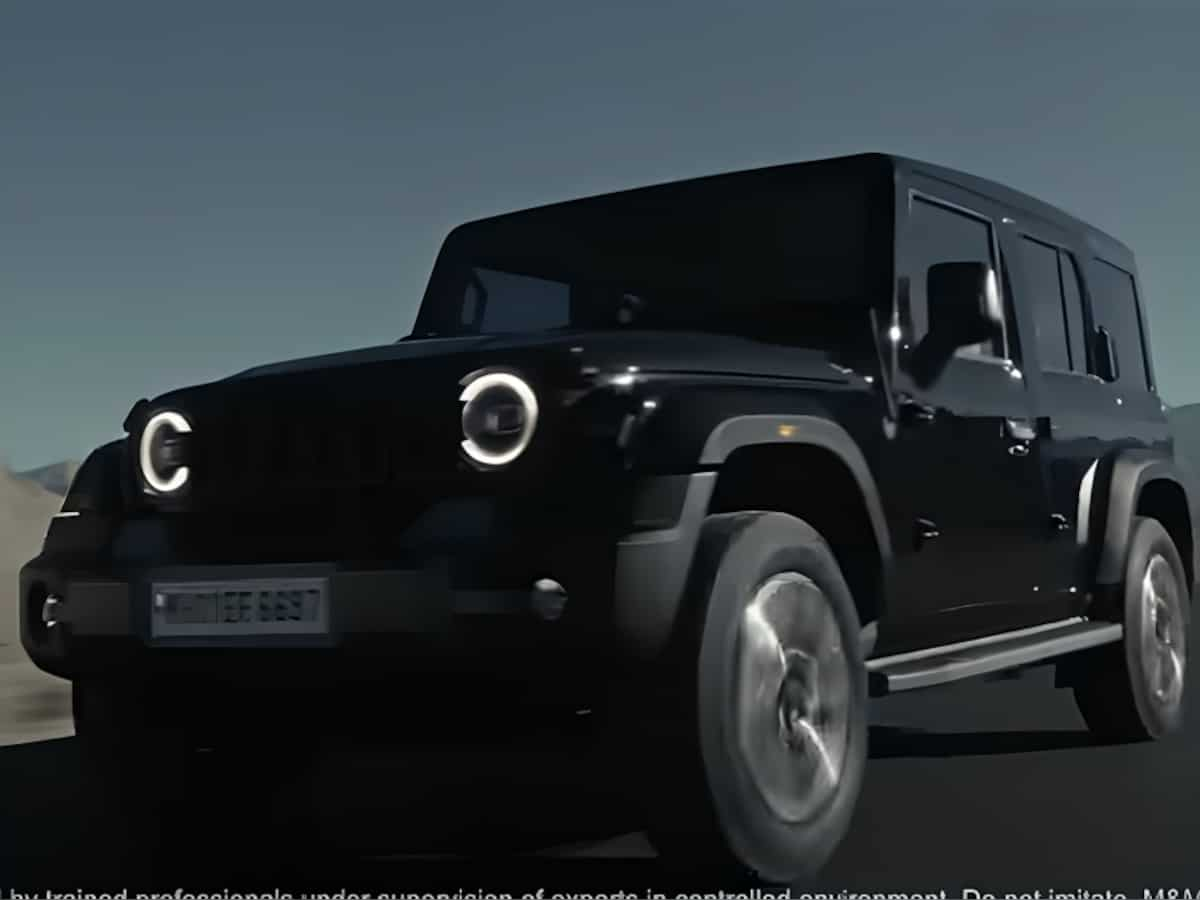 Mahindra unveils teaser for new SUV, The Thar ROXX; launch date revealed