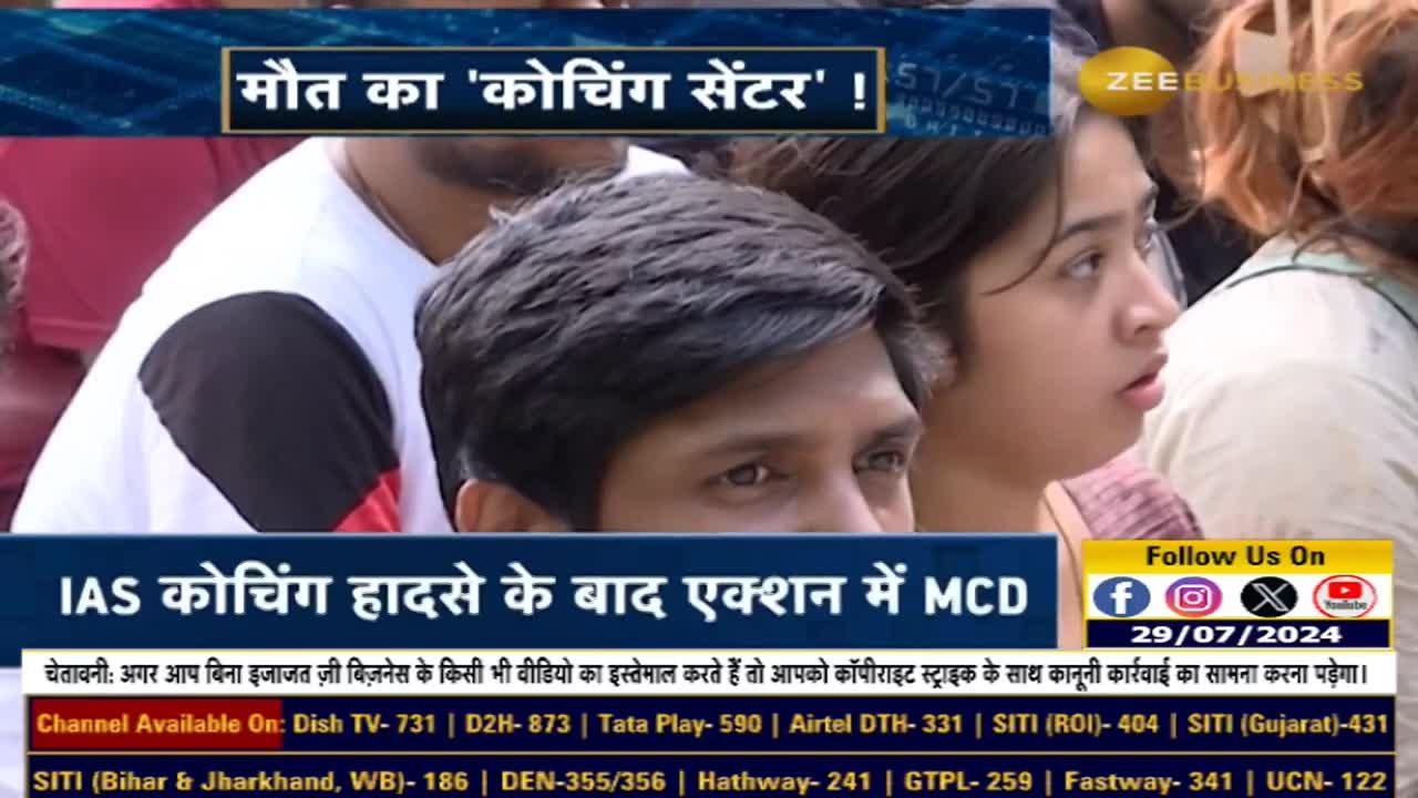 Delhi's Lieutenant Governor Assures Angry Students at Coaching Tragedy Site