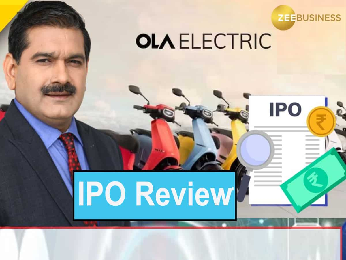 Ola Electric IPO Subscription Status, Ola Electric IPO Review By Anil Singhvi