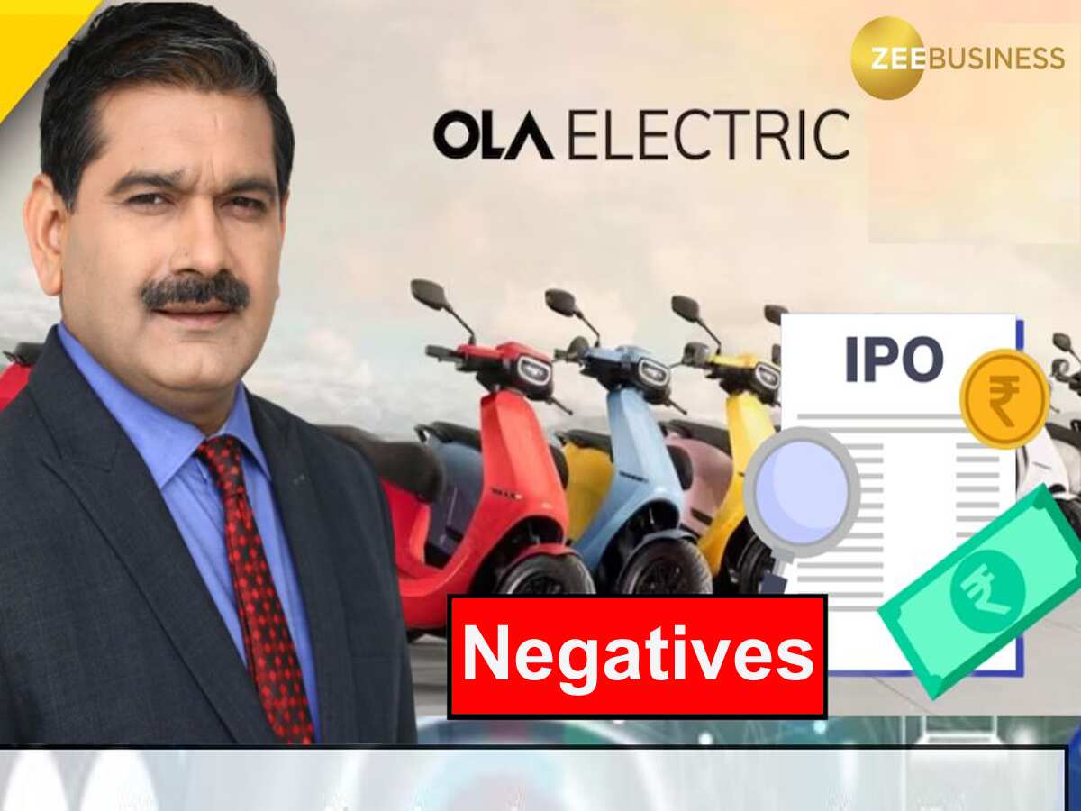 Ola Electric IPO Subscription Status, Ola Electric IPO Review By Anil Singhvi: Negatives