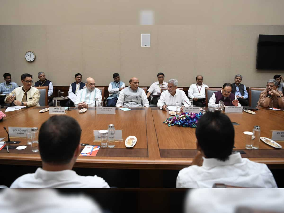 All-party meeting on Bangladesh issue