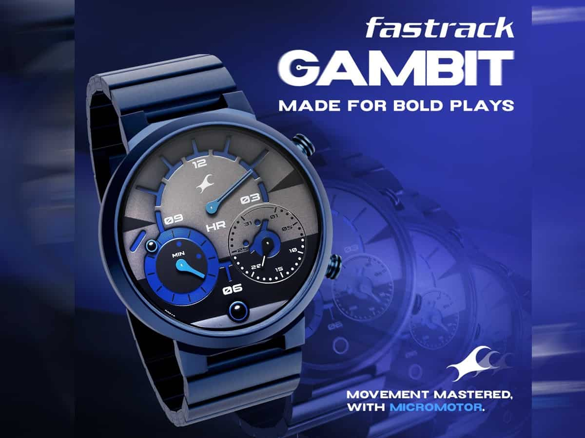 Fastrack GAMBIT, first-ever micro-motor watch collection, launched - Check details