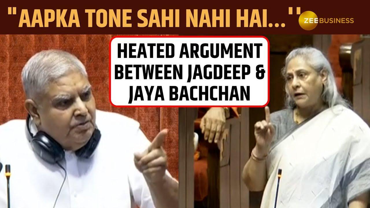 VP Jagdeep Dhankhar VS Jaya Bachchan - "Aapka tone sahi nahi hai…”