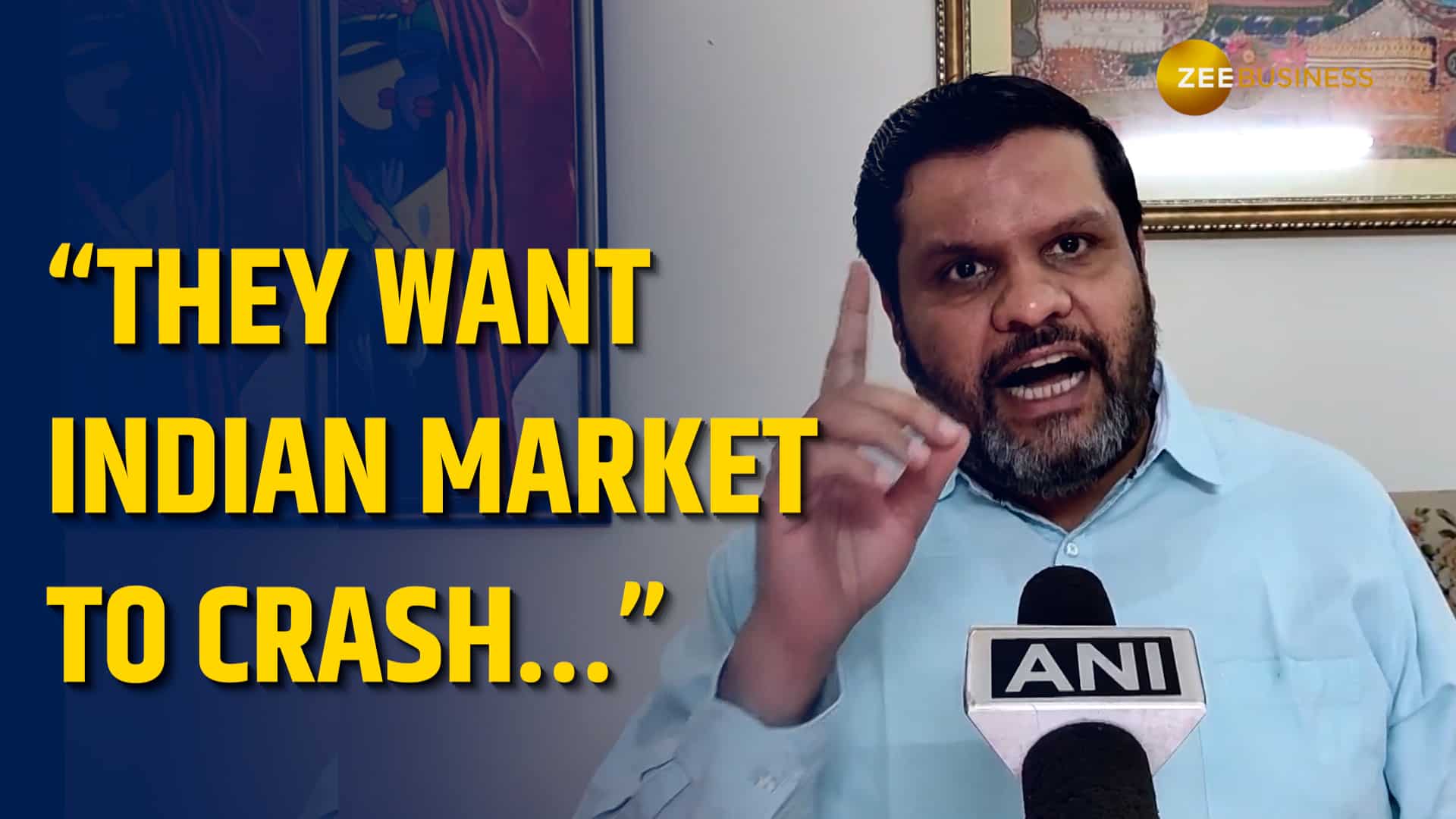 BJP’s Gourav Vallabh accuses Cong & Hindenburg of undermining economy 