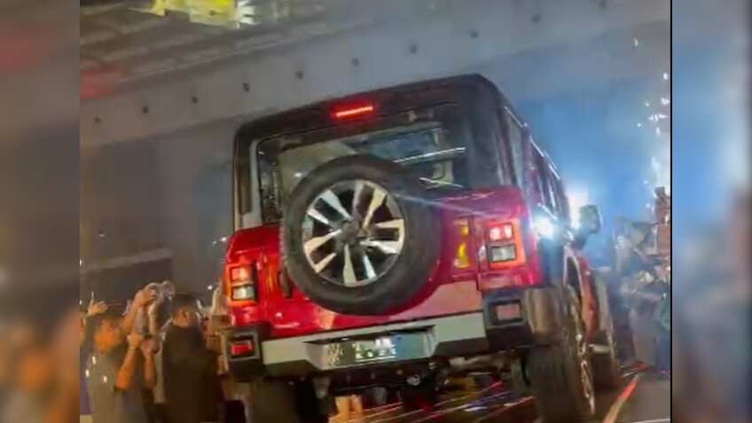 Mahindra rolls out Thar Roxx SUV; check out starting price 