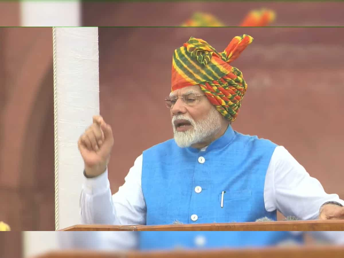 78th Independence Day: PM announces major developments; Uniform Civil Code, 6G & others, here's the full speech of Narendra Modi