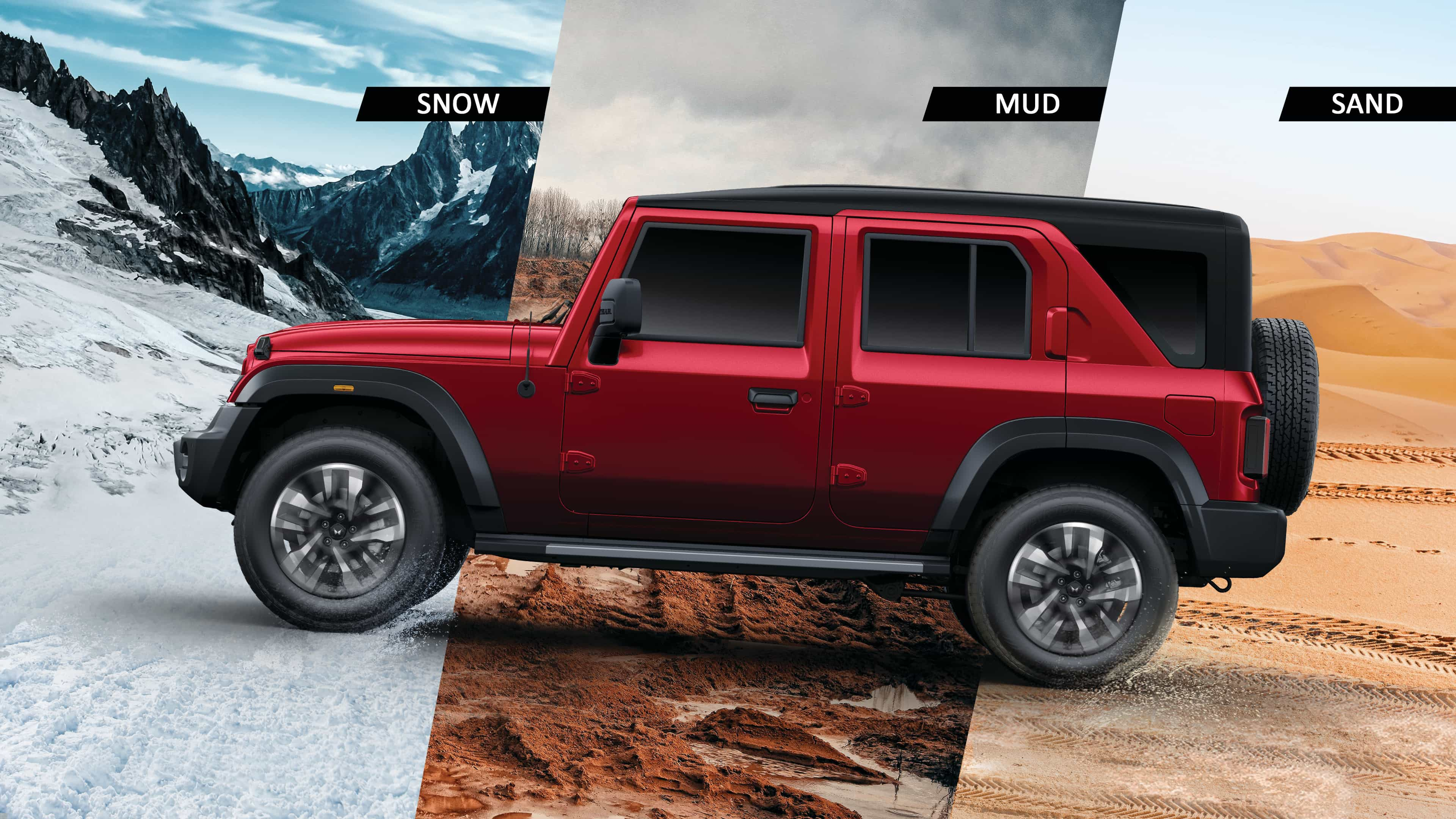 Mahindra Thar Roxx: MX5 Variant Top Features