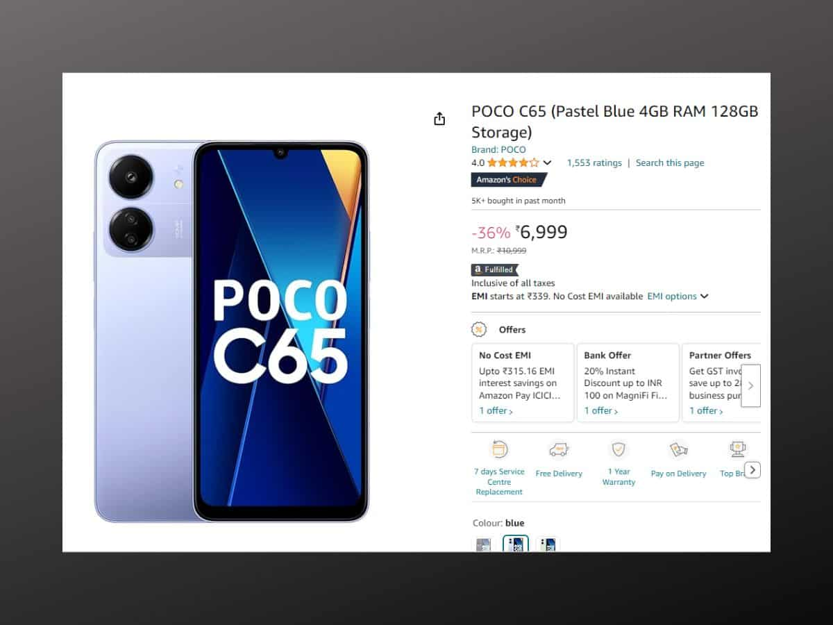 POCO C65 