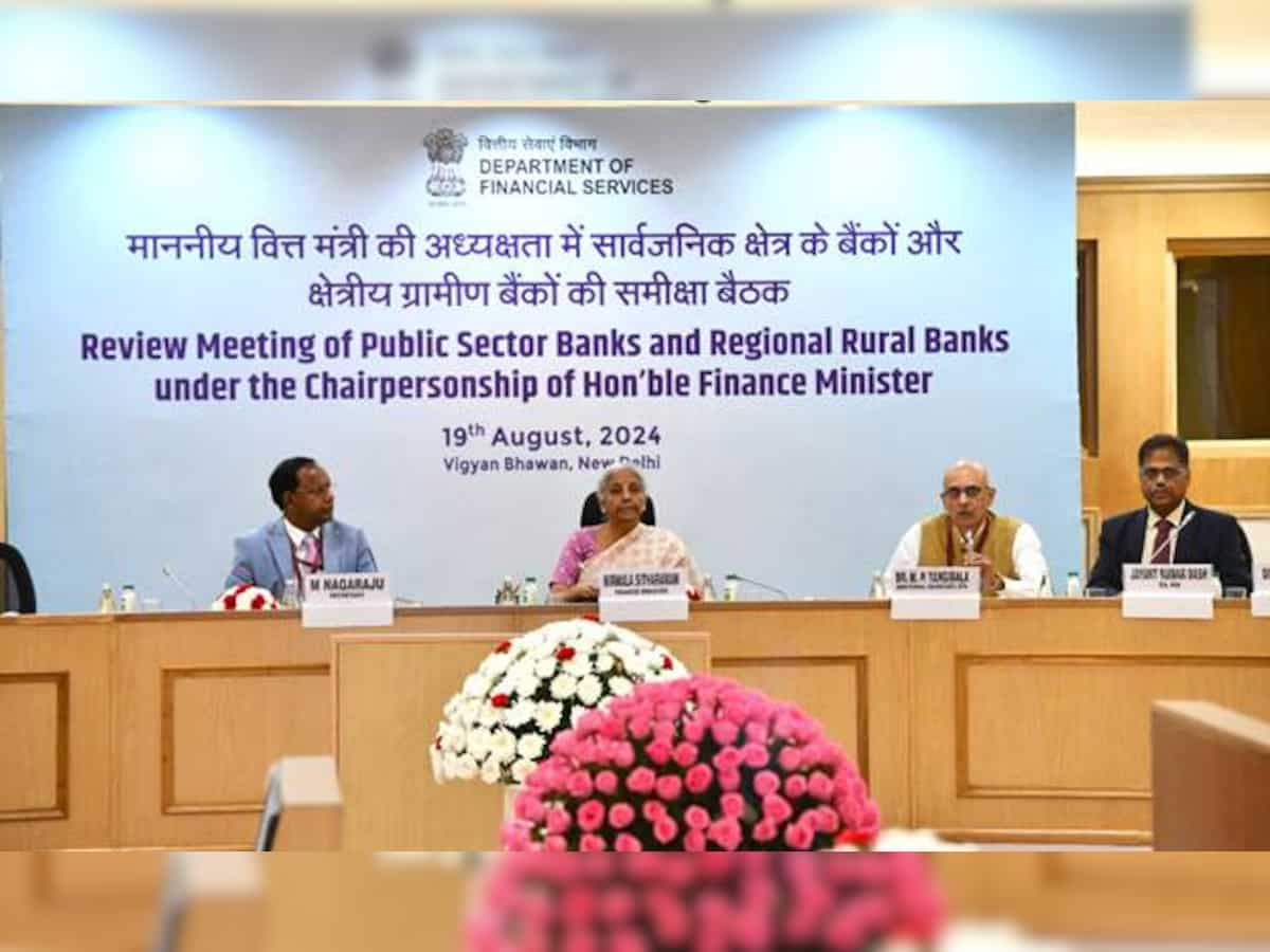 Finance Minister Nirmala Sitharaman chairs review meeting of regional rural banks 