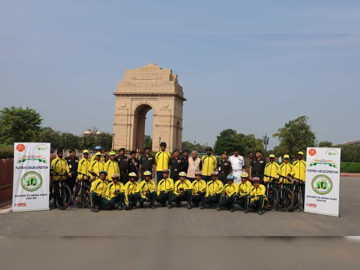 Territorial Army to commemorate platinum jubilee with 5,500-km expedition from Siachen Glacier to Indira Point