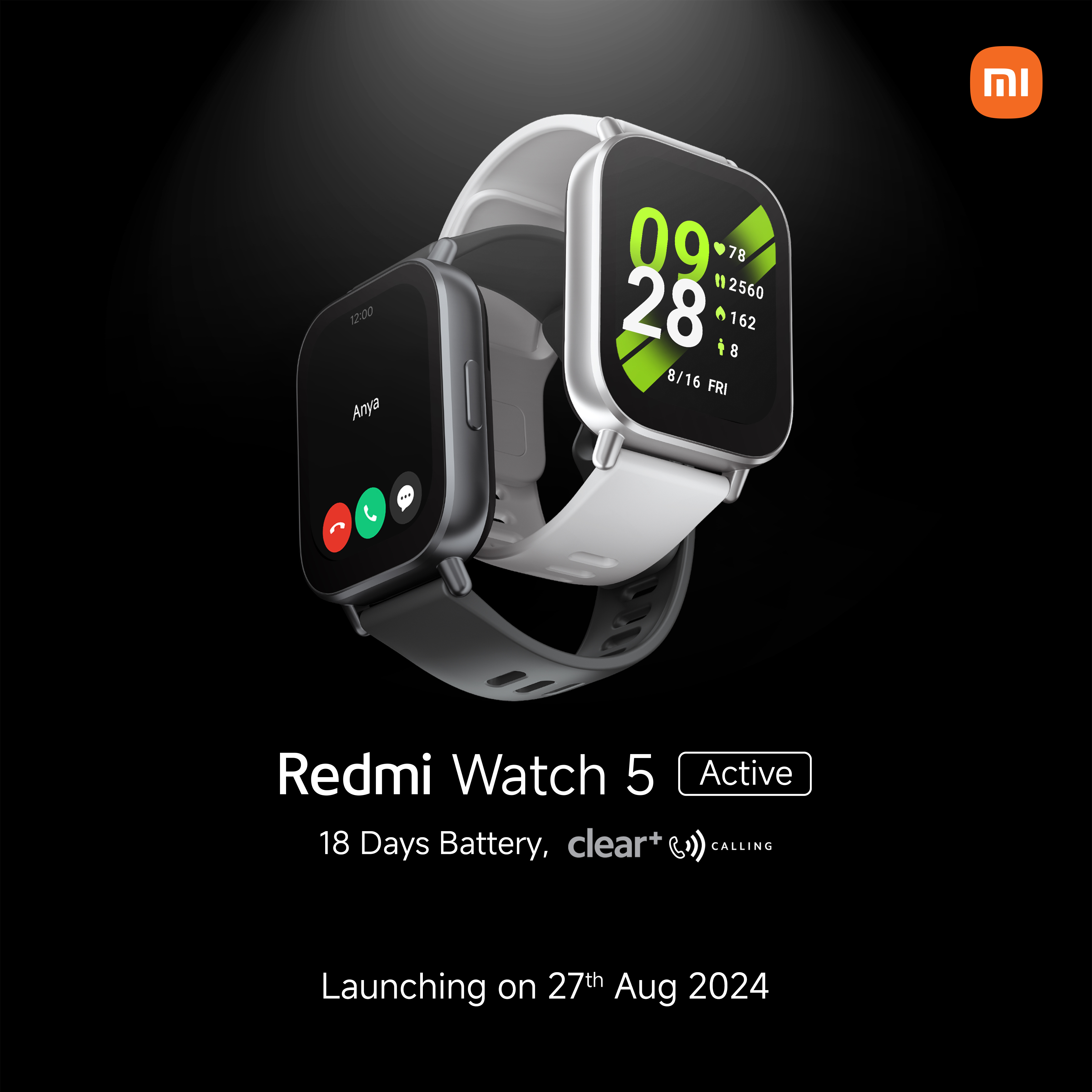 Redmi Watch 5 Active launch date in India announced - Check details