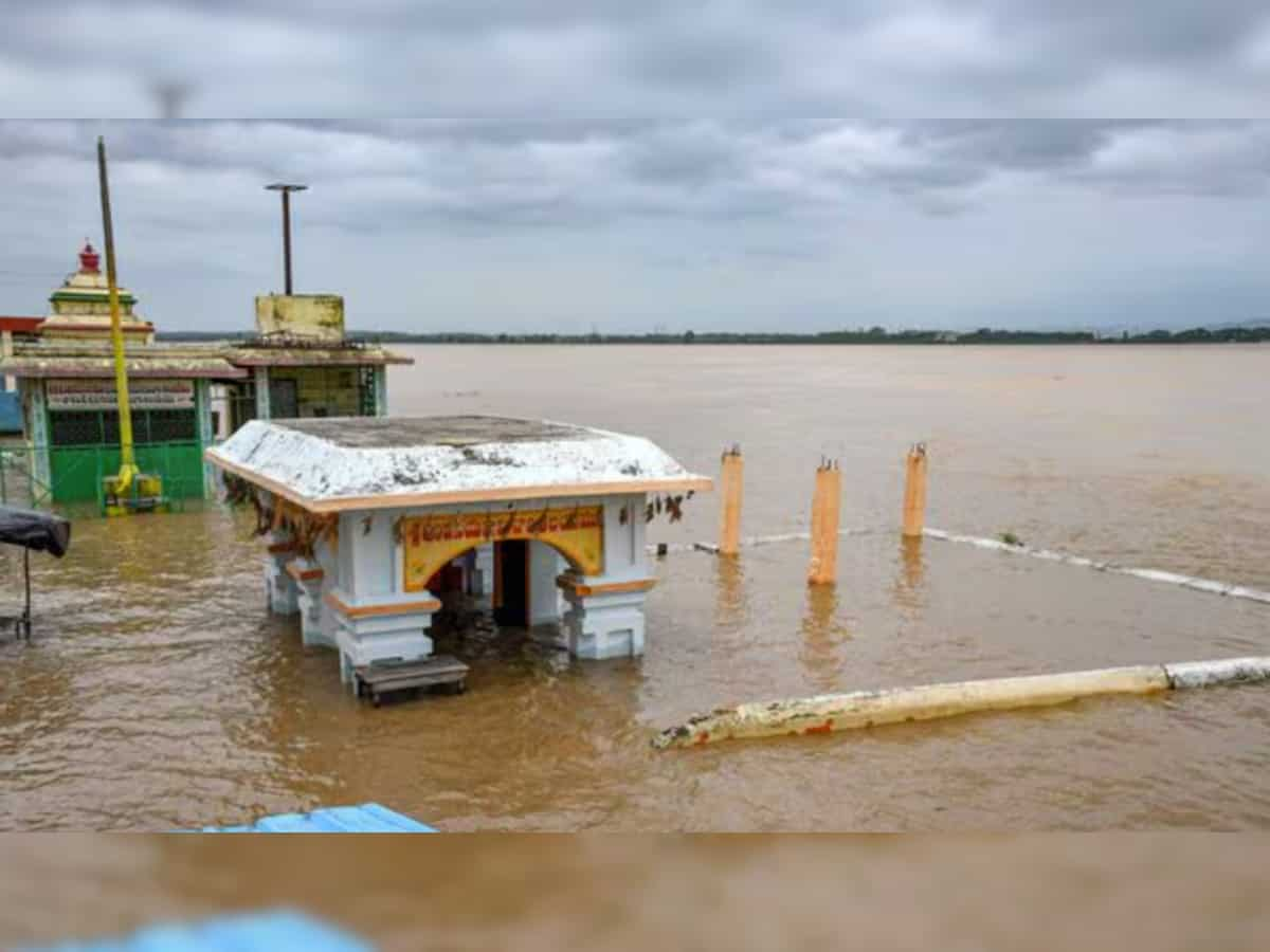 Godavari river in spate as rains lash Nashik district