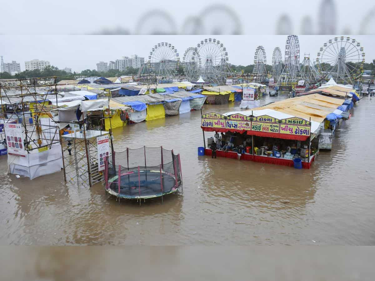 Gujarat rains: All primary schools to remain closed on August 27 as heavy rains continue; IMD issues red alert