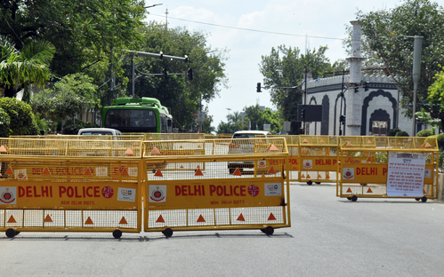 Delhi police issue traffic advisory due to waterlogging