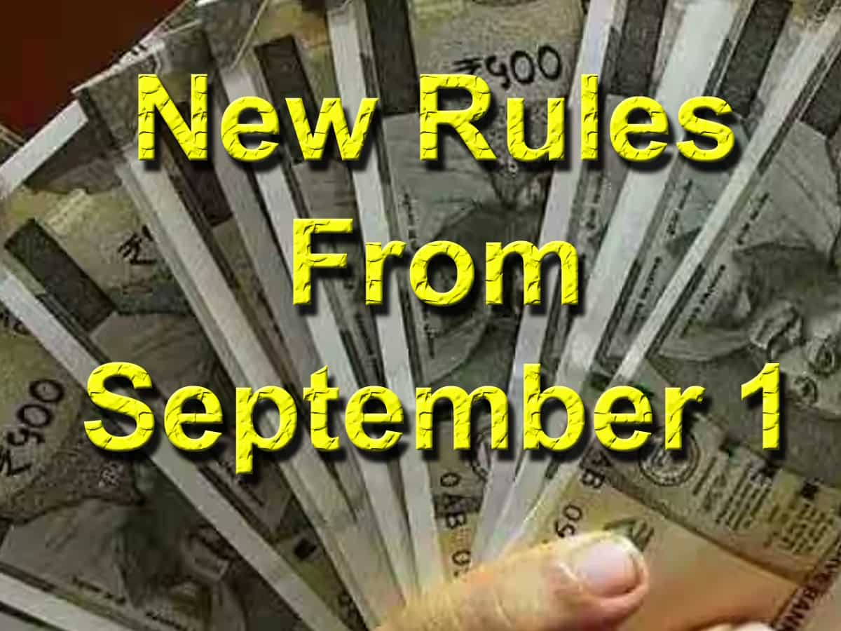 New Rules From September 1