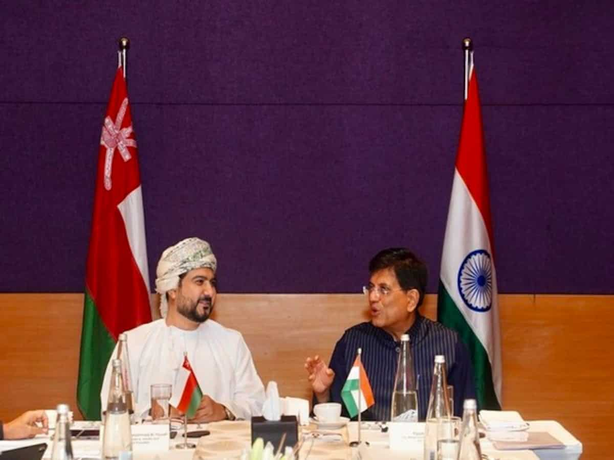 Union Mininter of Commerce Piyush Goyal meets Oman counterpart, discuss bilateral trade