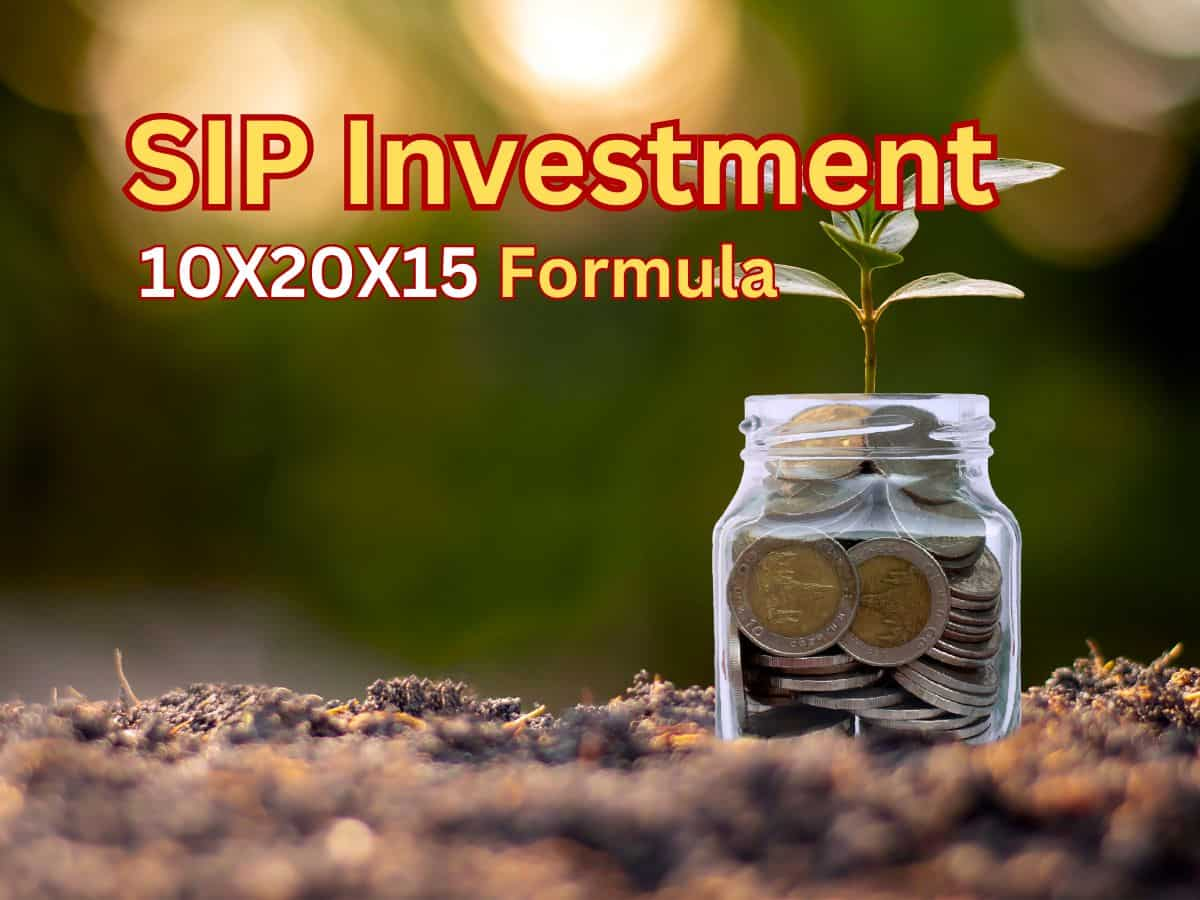 SIP Investment: How does the 10X20X15 formula work?