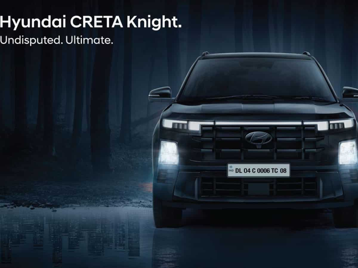 Hyundai launches the CRETA Knight; 'bold, black-enhanced SUV', check price and features