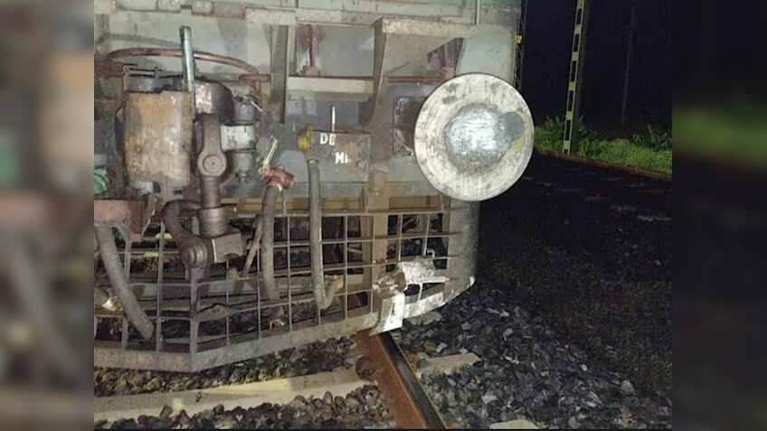 Rajasthan Train Accident: Derailment attempt averted in Ajmer, massive cement block hits engine