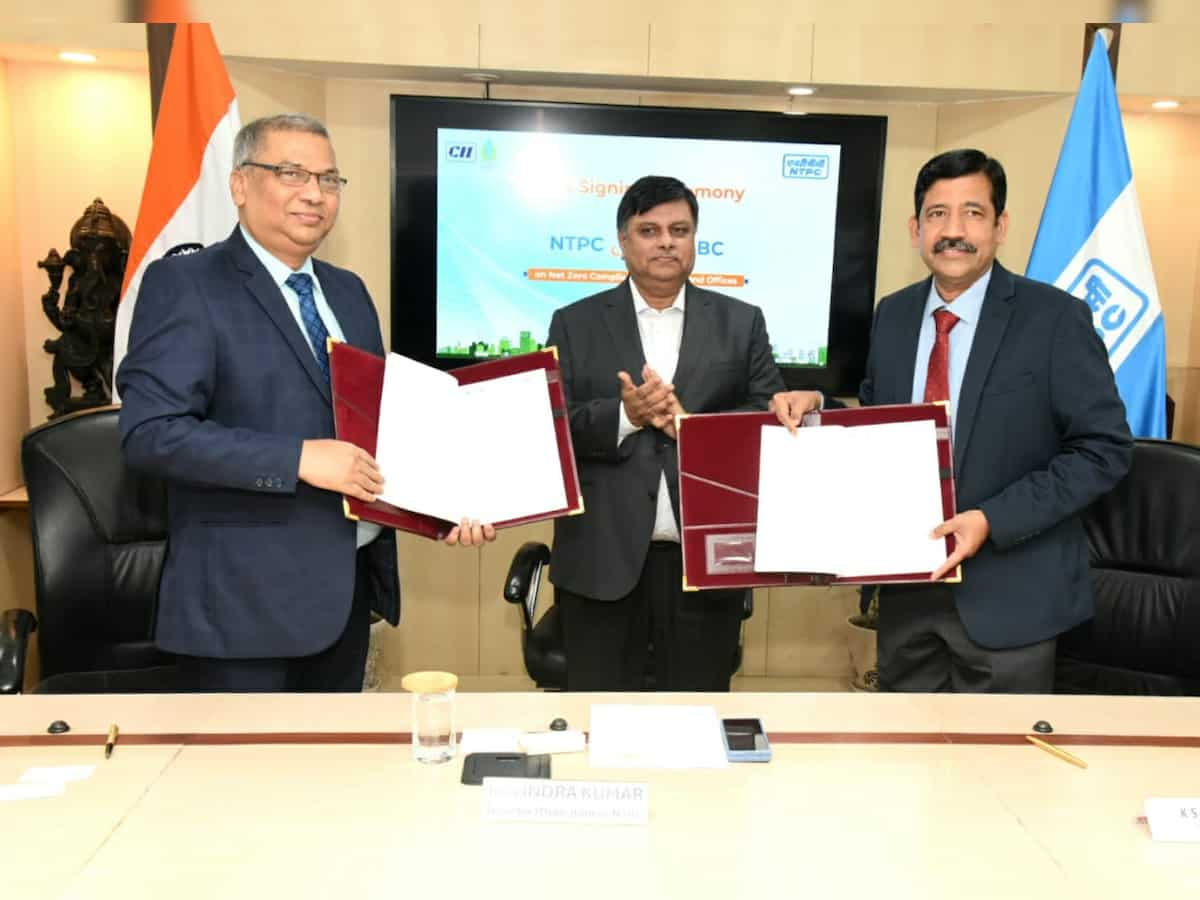 NTPC to collaborate with CII-IGBC for promoting green and net zero concepts for industrial townships and offices across India