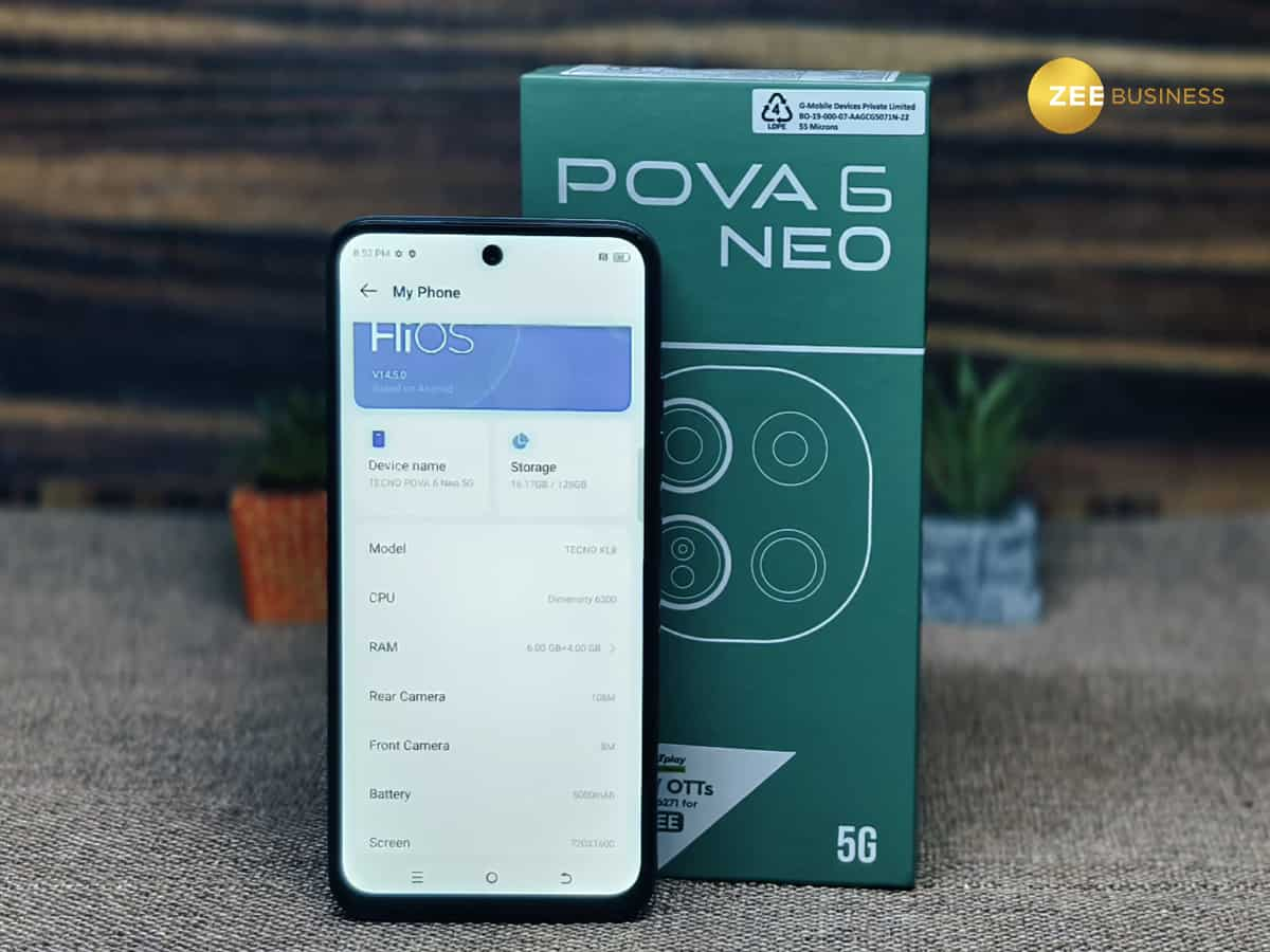 Tecno Pova 6 Neo 5G Review: Performance