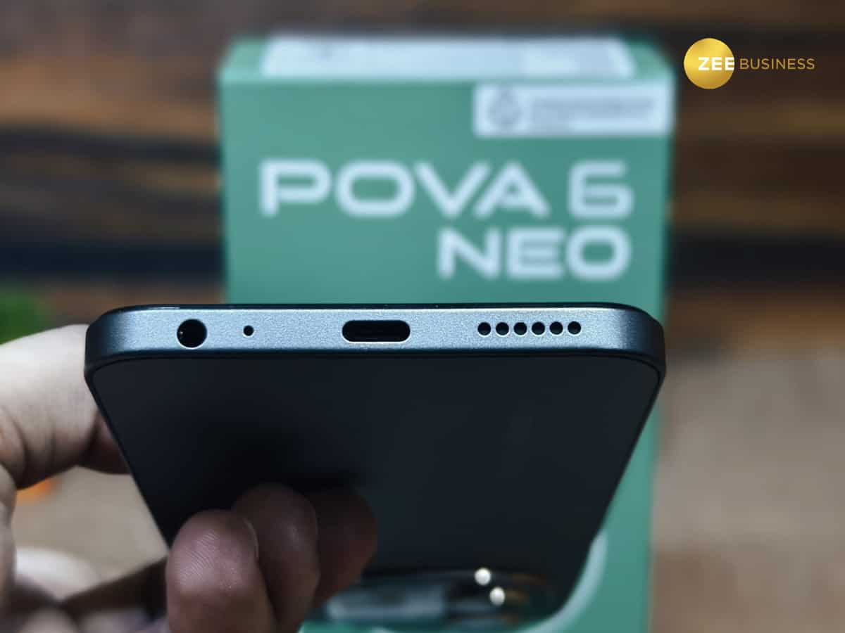 Tecno Pova 6 Neo 5G Review: 3.5mm headphone jack