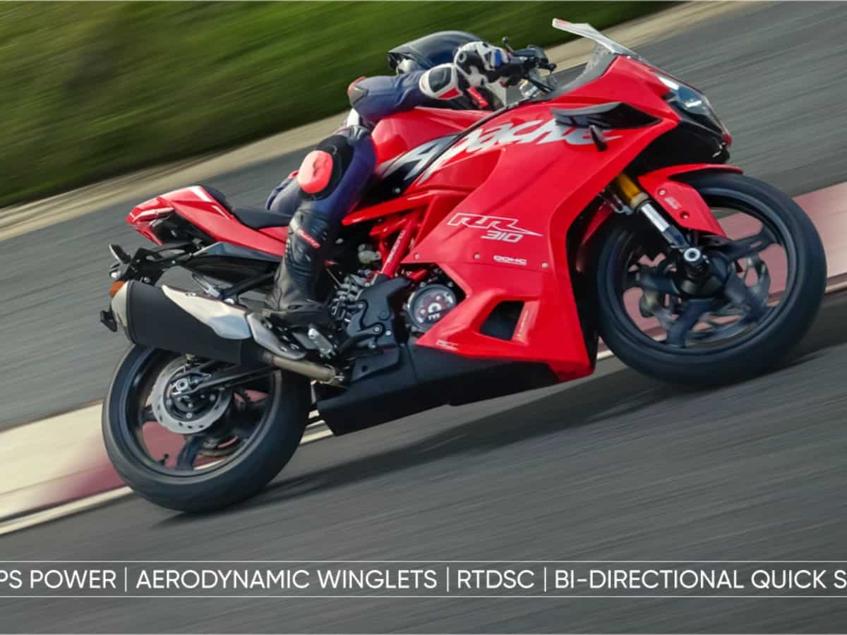 2024 TVS Apache RR310 launched at Rs 2.75 lakh with enhanced features