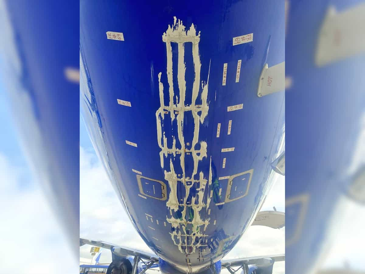 IndiGo says an A321 aircraft grounded in Delhi due to tail strike, incident under investigation 