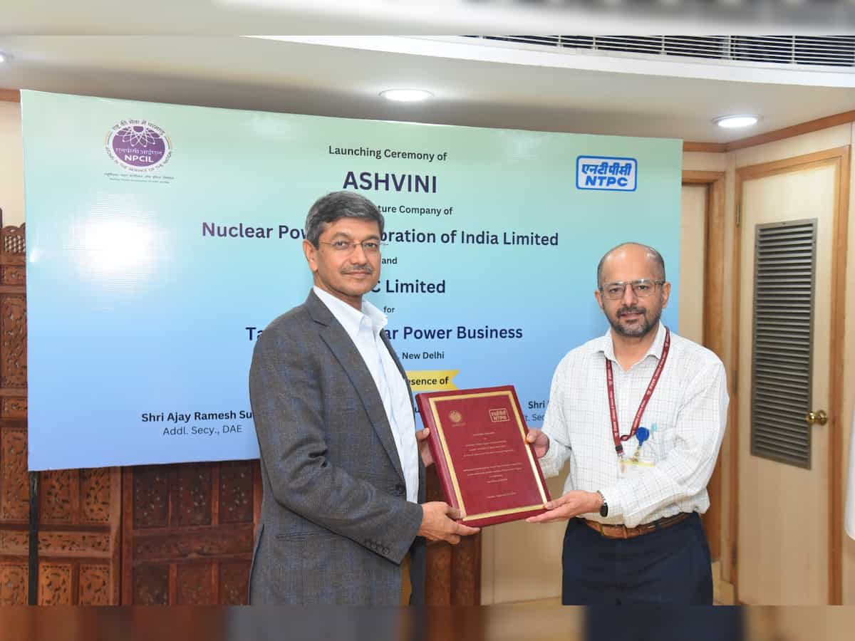 Government accords approval for NPCIL-NTPC JV ASHVINI to take up nuclear power generation