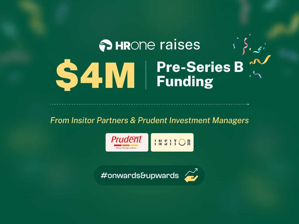 HROne secures Rs 33 crore in Pre-Series B funding, announces a new era of HR with AI-driven solutions