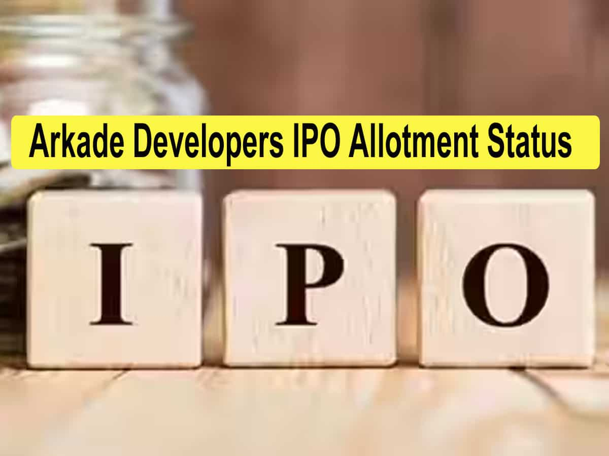 Arkade Developers IPO allotment status