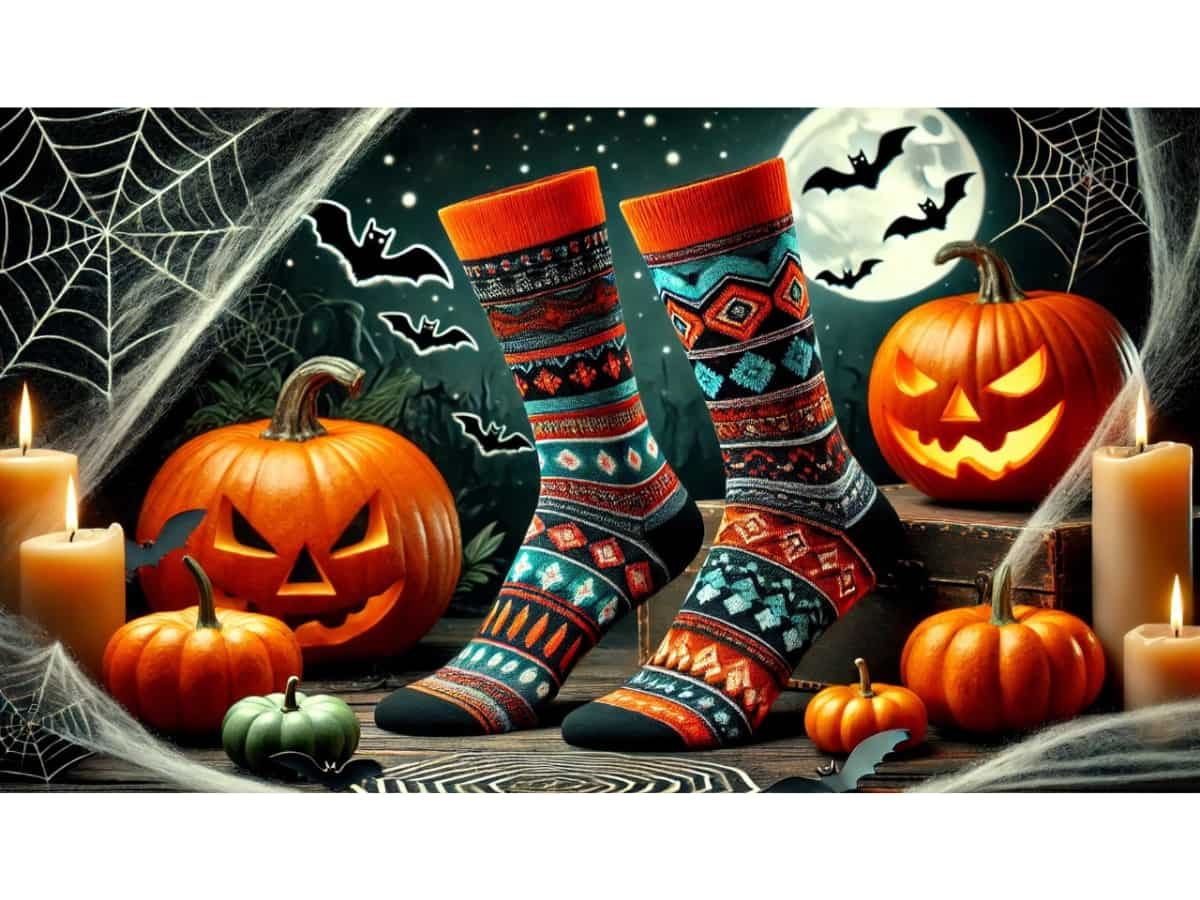 Spooky-Chic sock design ideas to slay Halloween fashion