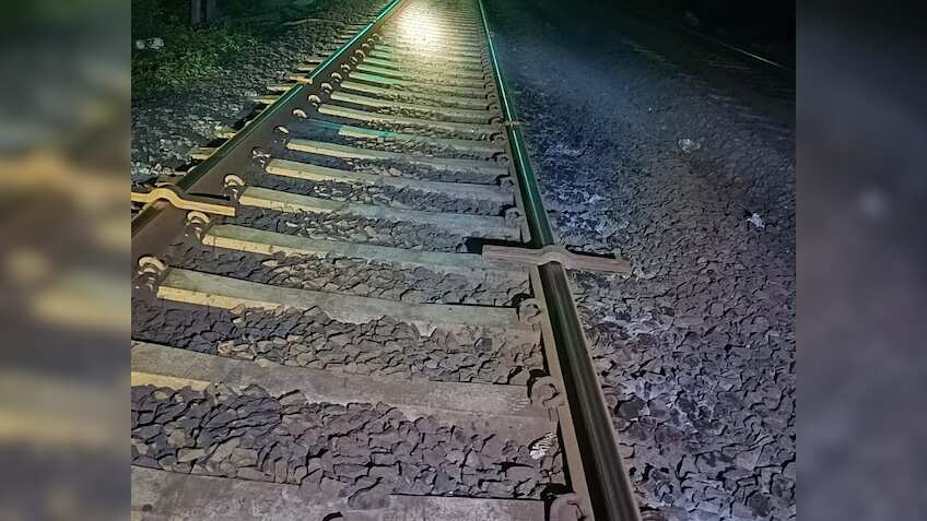 Major train mishap averted after fishplates, keys found on tracks in ...