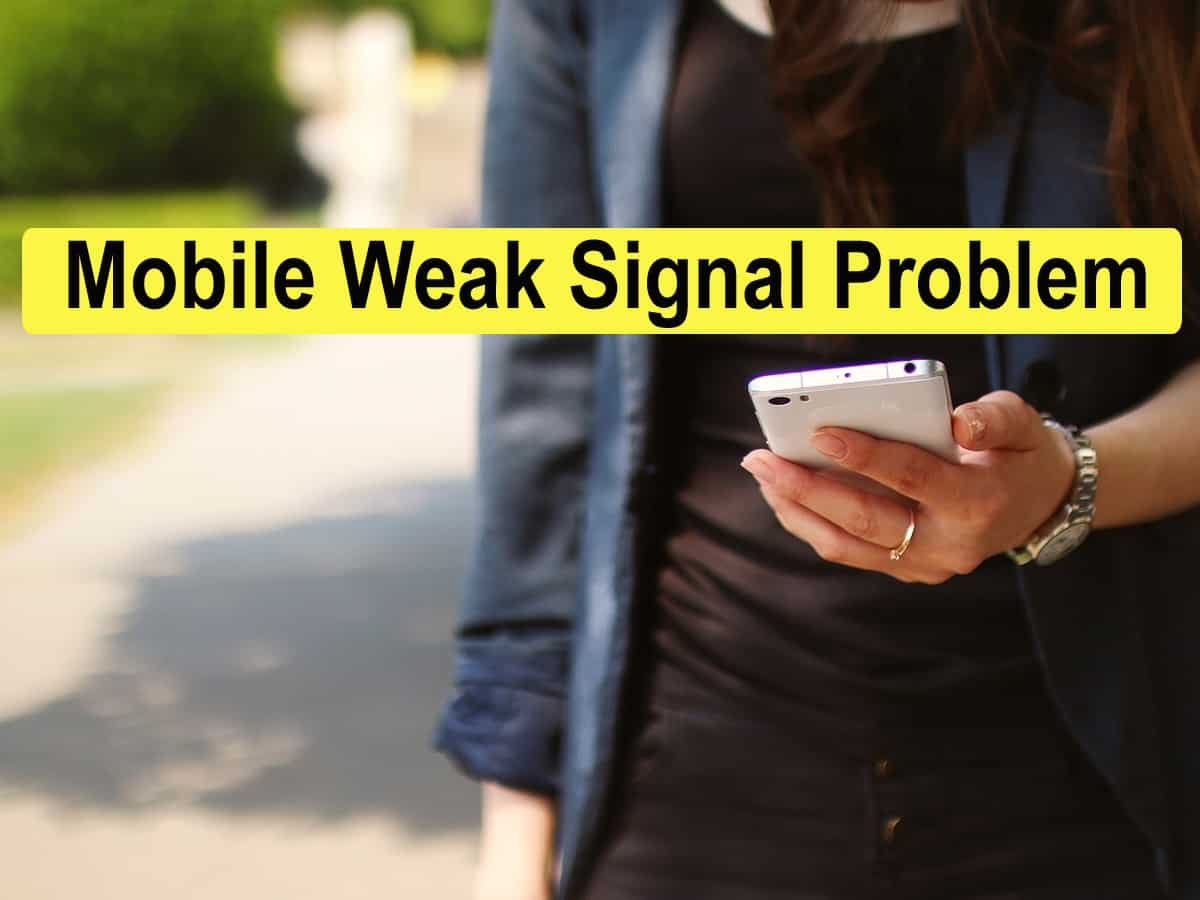 Mobile Phone Weak Signal Problem: Flight Mode