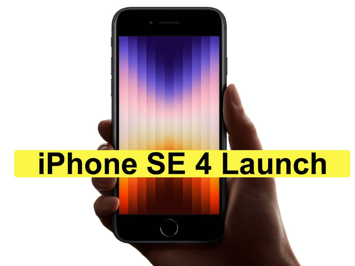 iPhone SE 4 launch