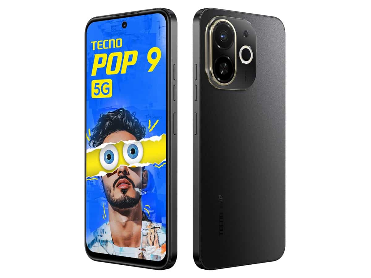 Tecno POP 9 5G launched with 48MP Sony AI Camera at Rs 8,499 - Check features