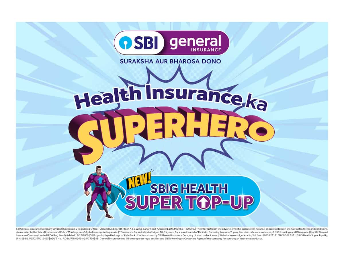 SBI General Insurance launches SBIG Health Super Top-Up policy; check benefits and other key features