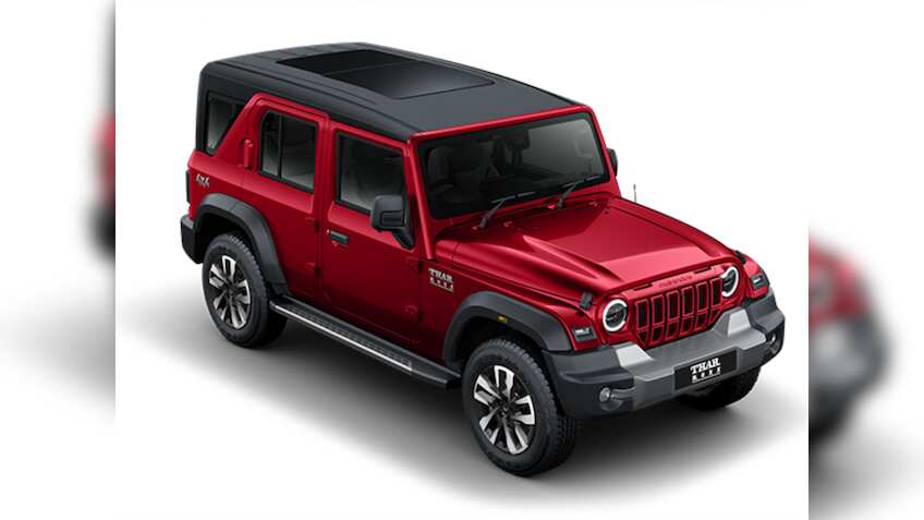 Mahindra launches pricing for 4x4 variants of Thar ROXX