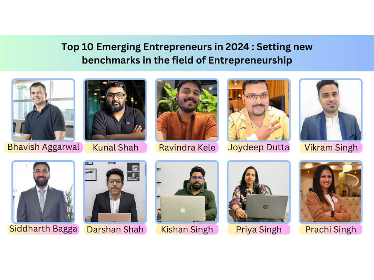 Top 10 Emerging Entrepreneurs in 2024: Setting new benchmarks in entrepreneurship