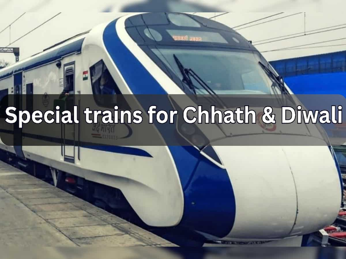 Diwali & Chhath 2024: Railways to operate 650+ special trains including Vande Bharat for festive season | Check out full list