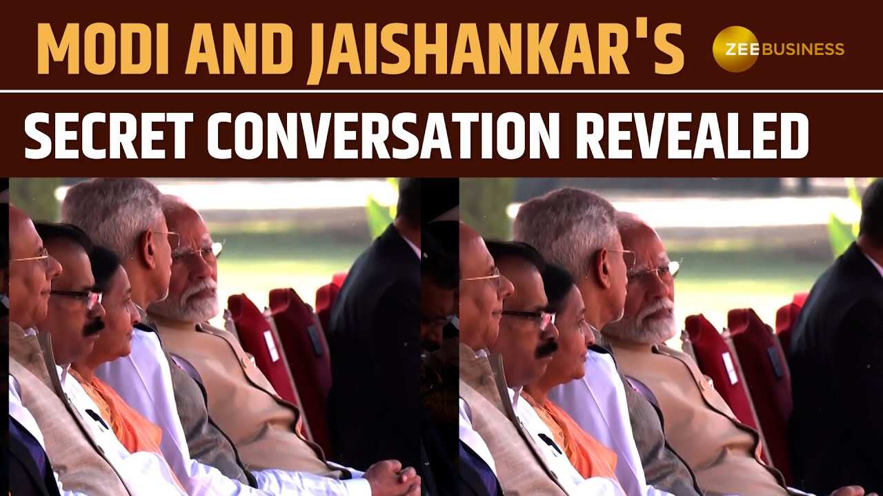 PM Modi and EAM Jaishankar's Secret Talk Before President Muizzu's Reception